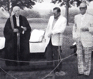 Beaver Burial in 1984.